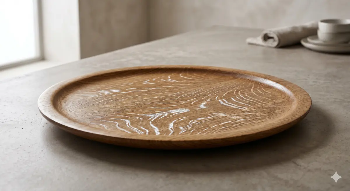 English Oak Platter