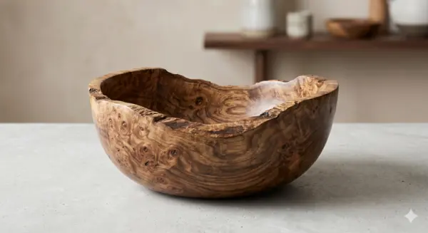 Elm Natural Edge Bowl