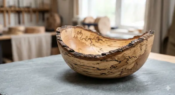 Spalted Beech Bowl